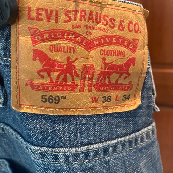 2! Men's hardly worn Levis 569 38/34 - Picture 8 of 8